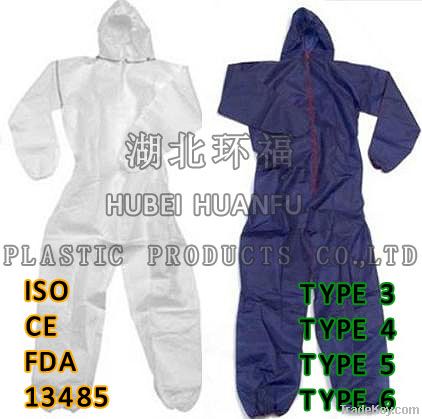 SMS non woven coverall