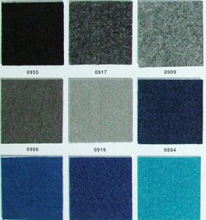 non-woven needle punched carpet, automotive carpet