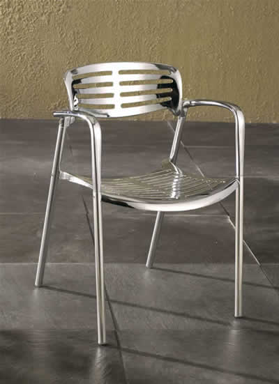 Aluminum chair