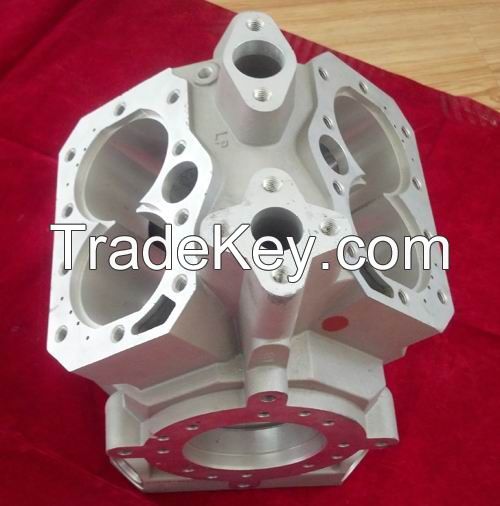 Precision Machining Center Nonferrous Die Casting Tank Parts