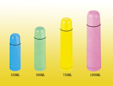 color vacuum flask