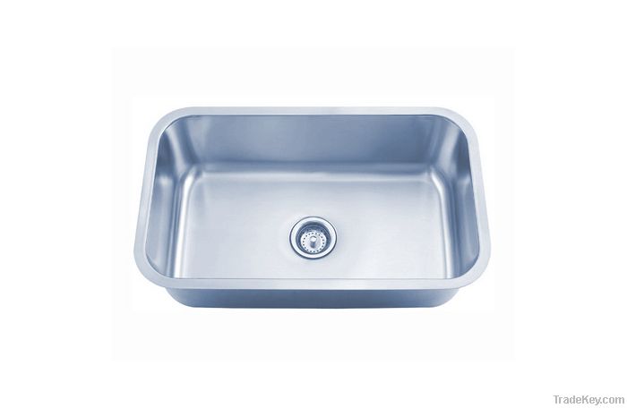 Single bowl undermount kitchen sink