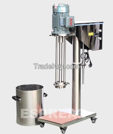 lab high shear mixer eletrical lifting