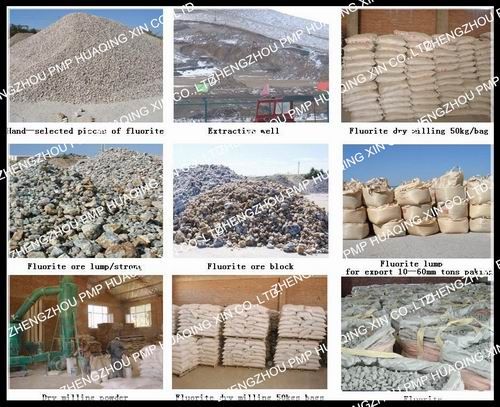 Calcium fluoride/ CAF2/ fluorspar lump 0-10mm/10-50mm