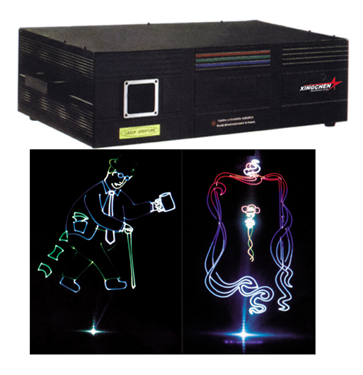 Full color flash Laser