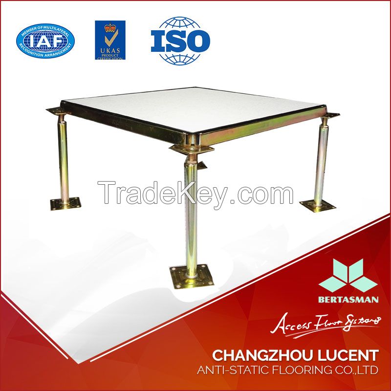 Antistatic raised access floor