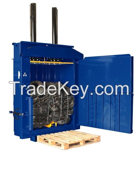 BTS-MF550hd Tire Baler, Tyre Baler for scrap tire recycling