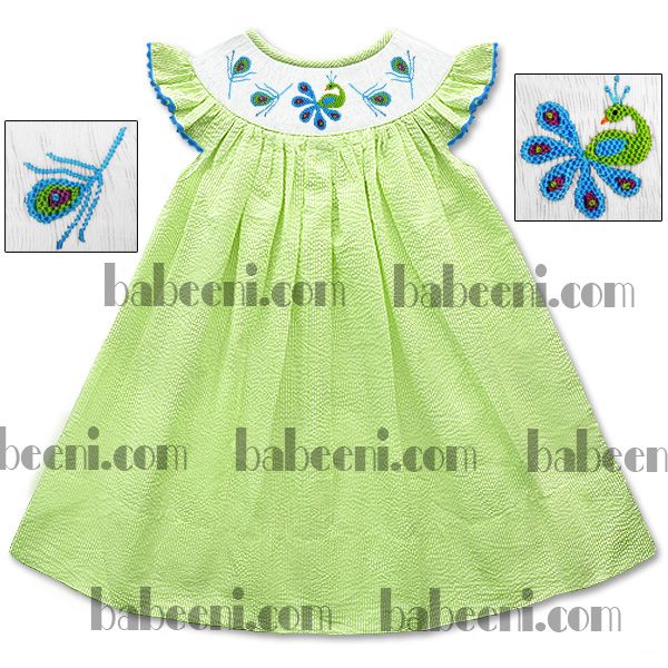 Hand-smocked dresses for girls