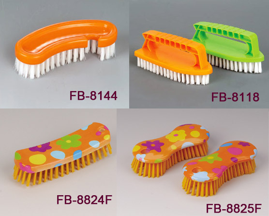 plastic laundry brush, plastic floor brush, plastic cleaning brush