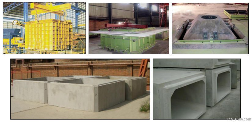 concrete box culvert making machine