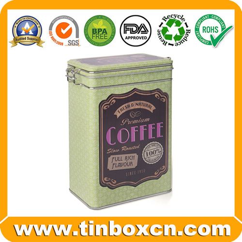 Coffee tin, Coffee box, Coffee Can, Food tin box, Cookies tin packaging