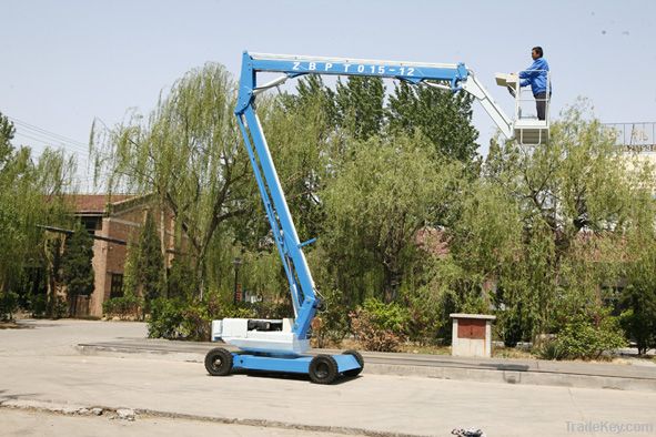 8m self-propelled articulated boom lift