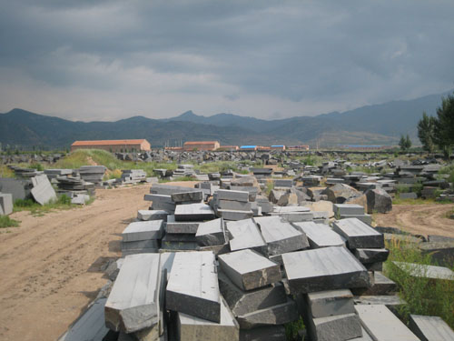 Supply Europe America tombstone-Shanxi Black monuments