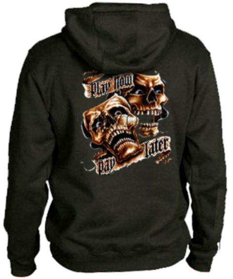 Skull Hoodies for Bikers Casual Wears