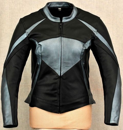 Womens Leather Motorbike Jacket