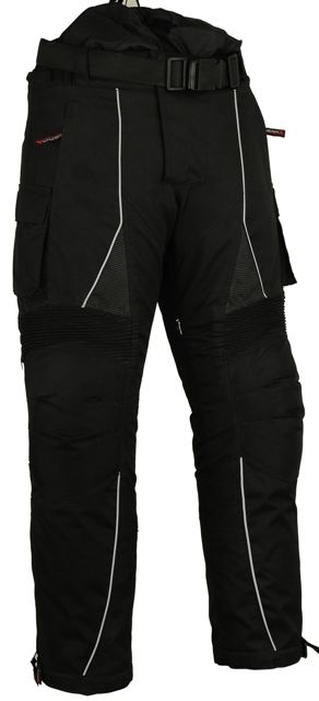 Textile Motorbike Trousers Black