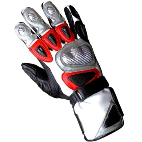 Racing Leather Gloves Refined Air-vent