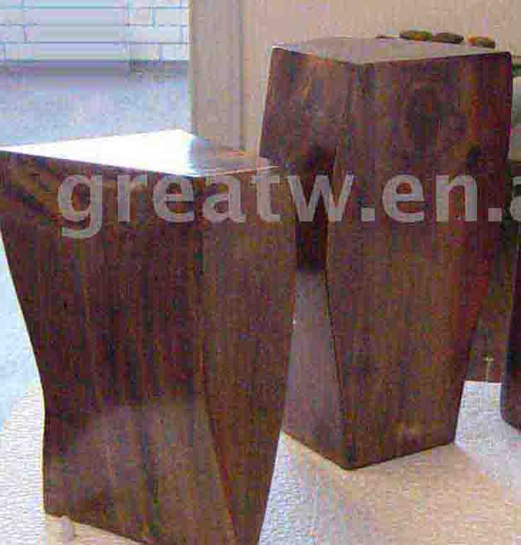 wooden display stand