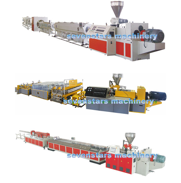 plastic extruder/pp pe extruder/plastic extrusion line