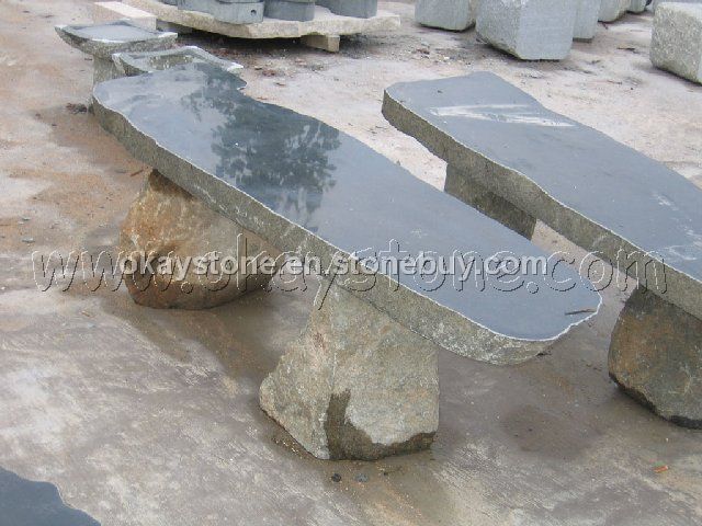 stone bench