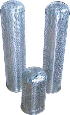 Stainless steel filter replacement basket