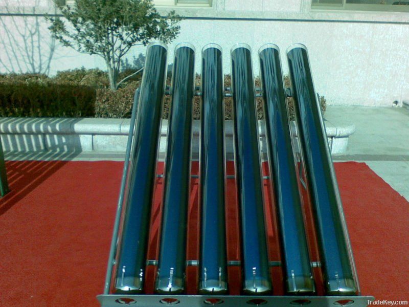 Vacuum tubing of solar collector