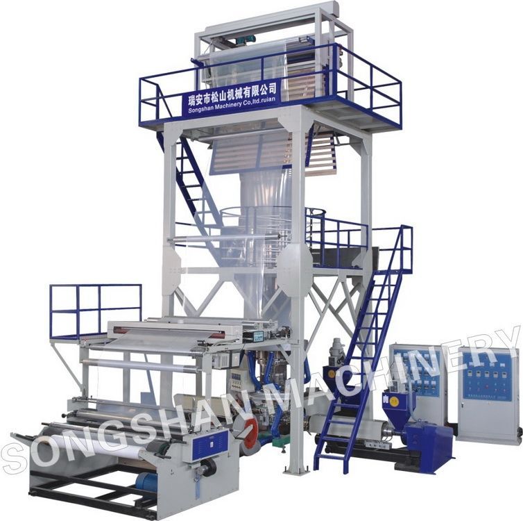 Film Blowing Machine (Three Layer Co-extrusion)