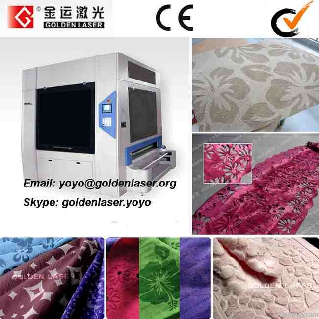 Laser Engraving Machine for Textile Fabric