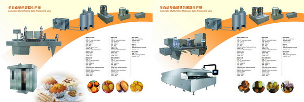 cake processing line