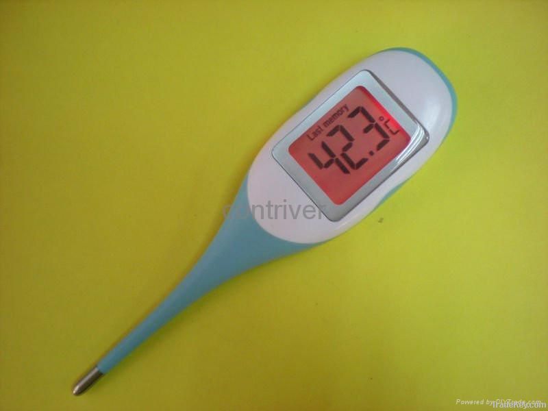 Large LCD digital thermometer