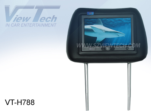 Car monitor/Taxi Advertising player/car video/Car headrest monitor wit