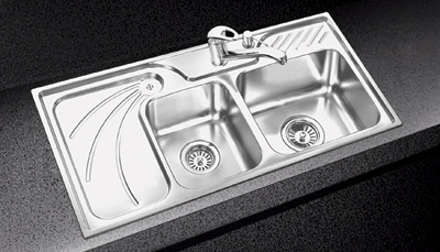 stainless steel sink