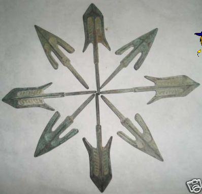 Old Chinese Ancient Dynasty Arrow