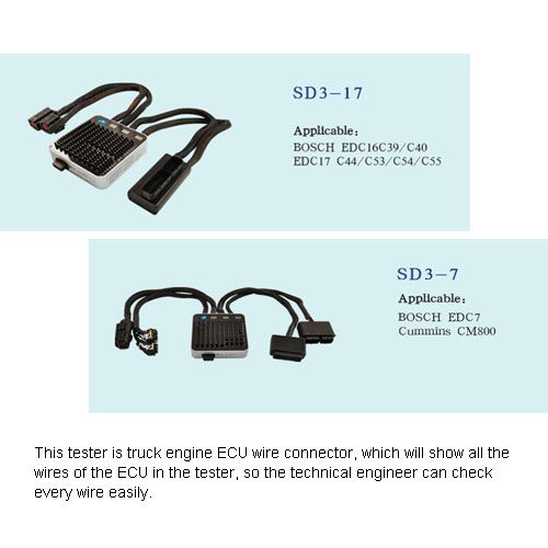 ECU Cables Fast Repair Testing Board