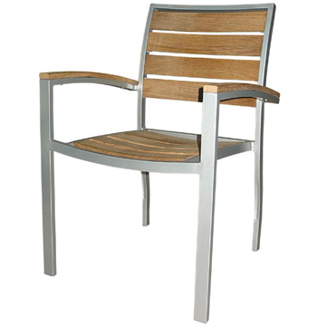 Aluminum Wooden Chair