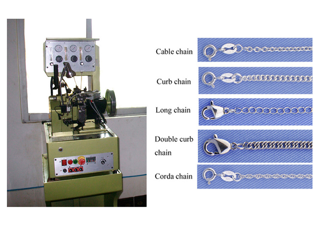 Hi-speed chain making machine gold chain machine