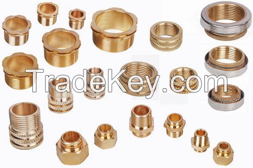 BRASS INSERTS FOR PPR, CPVC FITTINGS