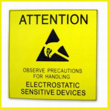 warning label/sticker