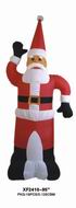 Inflatable santa claus