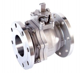 2 pc flange ball valve