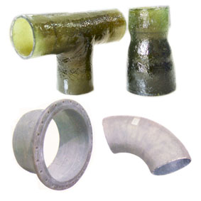 Frp, Grp, PP, PVC, PVDF, PTFE, ECTFE PIPES &  PIPE FITTINGS