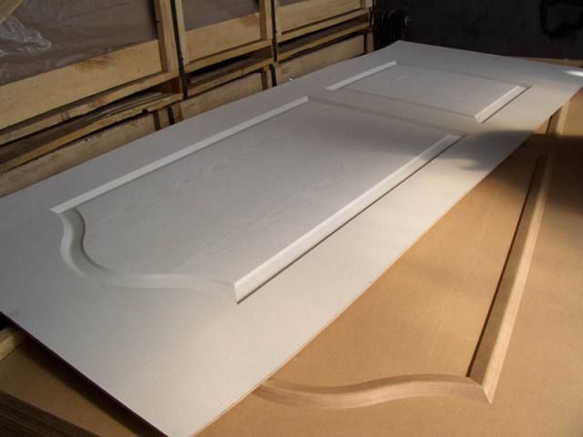 Molded Door Skin ( Melamine faced, Veneered, White Primer )