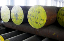 Forged steel round bar