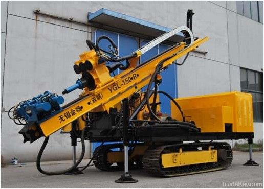 YGL-150R hydraulic crawler geothermal drilling rig