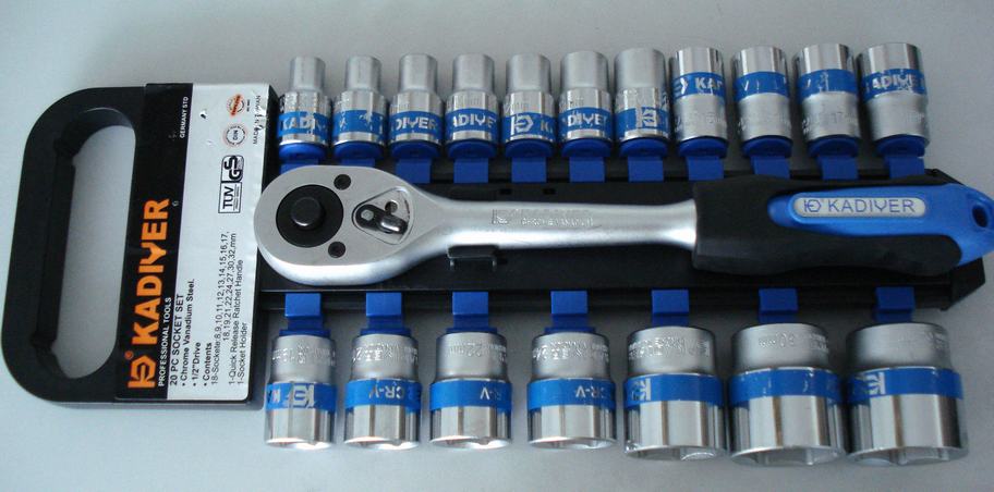 20PCS Socket Holder Set