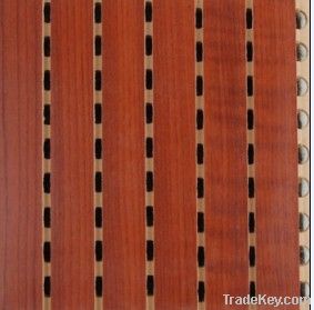 Wooden grooven  acoustics panel