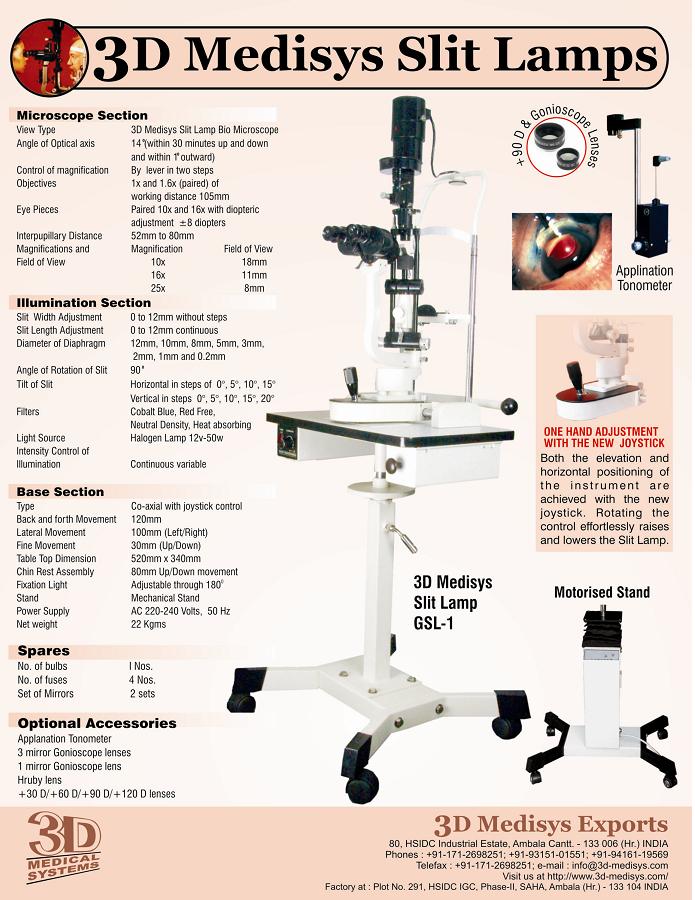 Slit Lamps