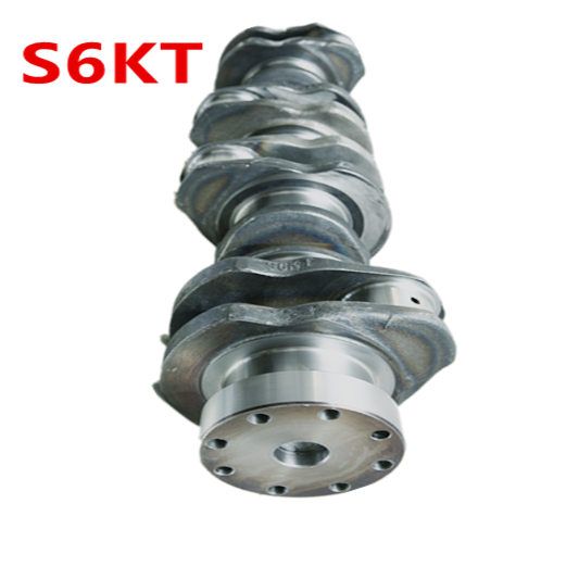 Precision forged Diesel Engine crankshaft For Mitsubishi S6KT Engine OEM 34320-00010/5I7671