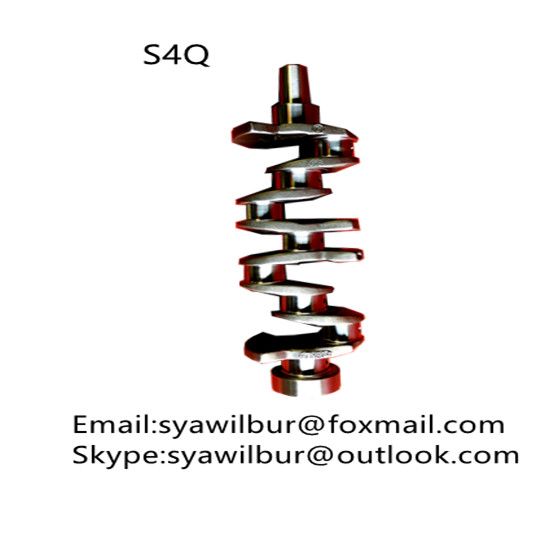 New Replacement Mitsubishi excavator Engine S4Q Crankshaft 