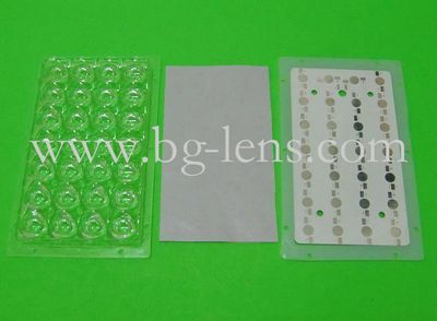 4x7 28W street light led lens B with PCB